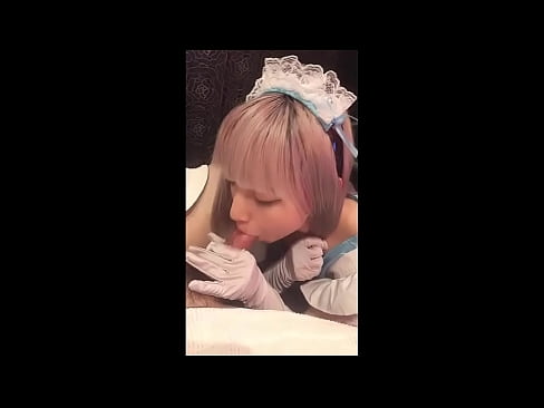 ❤️ Japonski idol [mayuka], kostum francoske služkinje, 1. del, fafanje in onaniranje z losjonom ❌ Fucking video na sl.pornoincest.ru ️❤